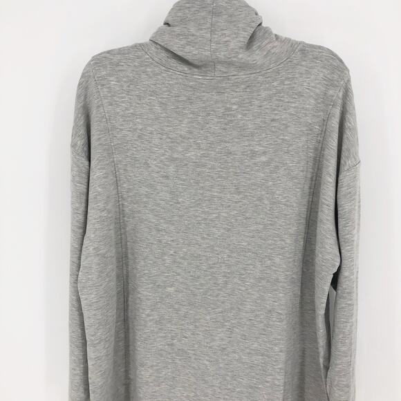 32 Degrees Heat Womens Cowl Neck Sweatshirt XXL Heather Grey Pullover NWT - Picture 6 of 11